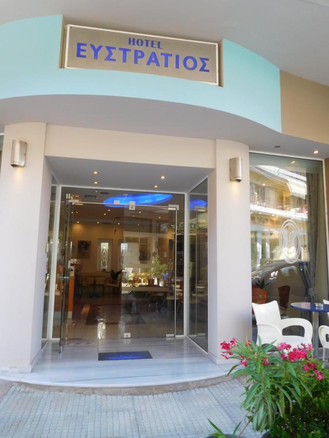 Efstratios Hotel لوترا إديبسو المظهر الخارجي الصورة