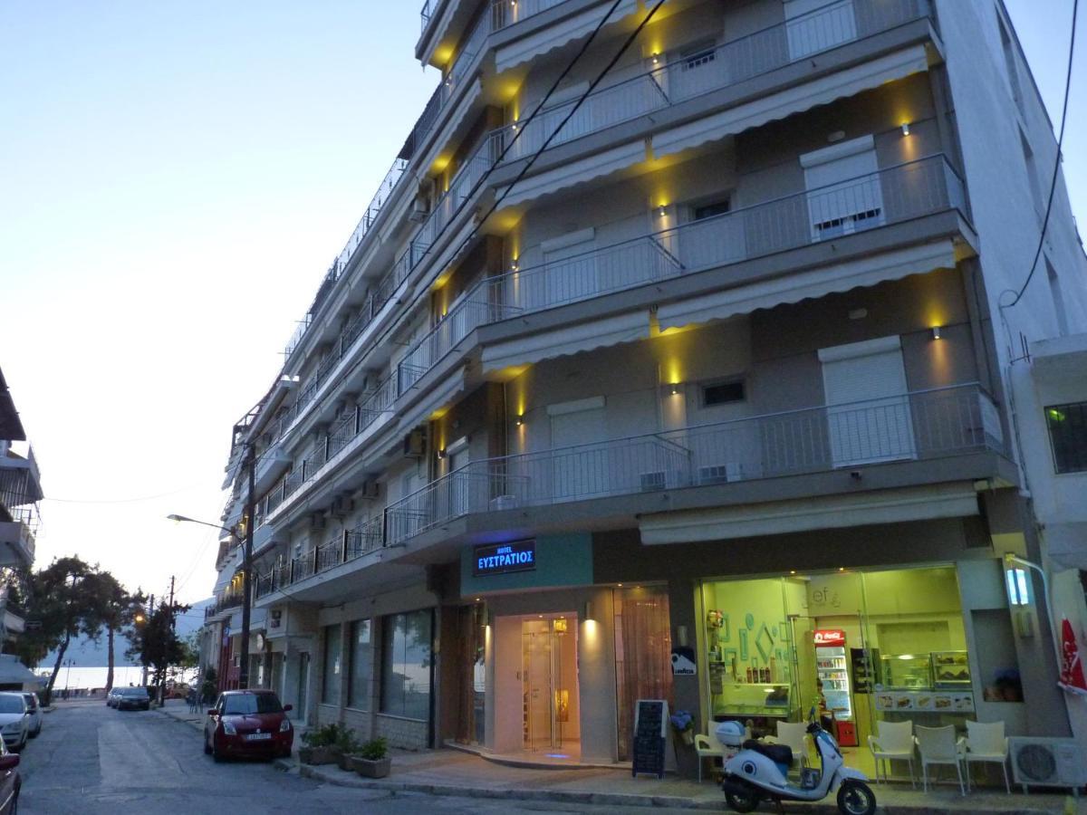 Efstratios Hotel لوترا إديبسو المظهر الخارجي الصورة